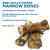 Picture of Best Bully Sticks Marrow Bones for Dogs, 3 Pack - USA Packed Healthy Dog Treats, Dog Bones for Large Dogs - Grass-Fed Beef Long Lasting Dog Chews