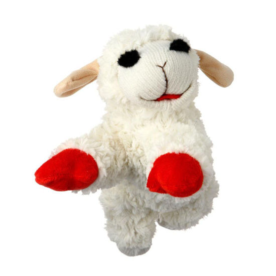 Picture of Multi Pet Lamb Chop Dog Toy, 10in [2-Pack], Small, Medium, Large Breeds