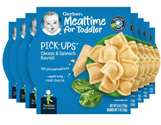 Picture of Gerber Pick-ups Cheese & Spinach Ravioli, 6 Ounce (Pack of 8)