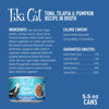 Picture of Tiki Cat Aloha Friends, Tuna, Tilapia & Pumpkin, Grain-Free & High Moisture, Wet Cat Food for All Life Stages 5.5 oz. Cans (Pack of 8)