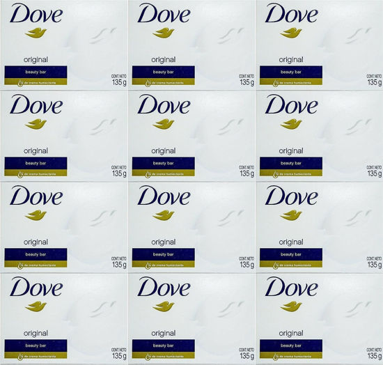 Picture of Dove White Cream Bar 4.75 Oz / 135 Gr (Pack of 12)