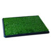 Picture of Artificial Grass Puppy Pee Pad for Dogs and Small Pets - 16x20 Reusable 3-Layer Training Potty Pad with Tray - Dog Housebreaking Supplies by PETMAKER