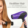 Picture of Remington Damage Protection Hair Dryer with Ceramic + Ionic + Tourmaline Technology,Purple, 3 Piece Set