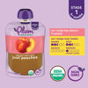 Picture of Plum Organics | Stage 1 | Organic Baby Food Meals [4+ Months] | Peach Puree | 3.5 Ounce Pouch (Pack of 12) Packaging May Vary