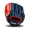 Picture of Franklin Sports Baseball and Softball Glove - Field Master - Baseball and Softball Mitt , Red, White, Blue, 12.0"