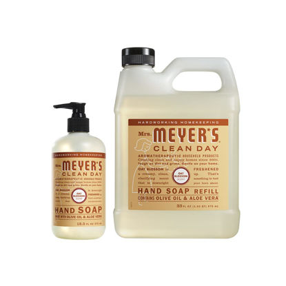 Picture of Mrs. Meyer's Liquid Hand Soap Variety, 1 Oat Blossom, 1 Oat Blossom Hand Soap, 1 CT