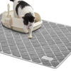 Picture of Niubya Premium Cat Litter Mat, 47" Long x 35" Wide, Non-Slip and Waterproof Design, Soft on Paws, Easy to Clean