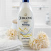 Picture of Jergens Skin Firming Body Lotion for Dry to Extra Dry Skin, Skin Tightening Cream with Collagen and Elastin, Instantly Moisturizes Dry Skin, Dermatologist Tested, Hydralucence Blend, 3-16.8 oz