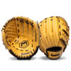 Picture of Franklin Sports unisex adult 12.5" - Basket Web Baseball and Softball fielding glove, Camel, 12.5 US