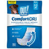 Picture of OUT! Male Dog Disposable Diapers, Medium/Large, 32 Count, Comfort-Flex Fit, Sure Seal Tech, 2X Odor Control