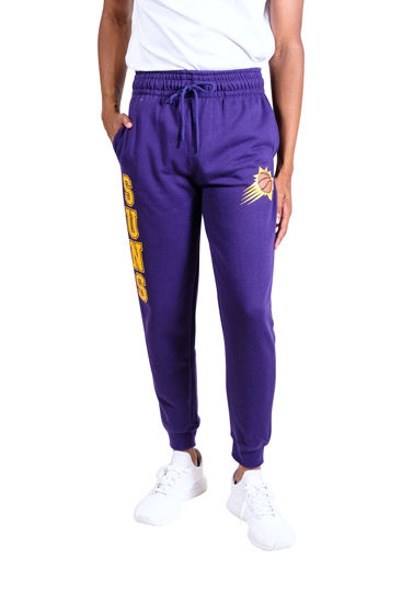 Picture of Ultra Game NBA Men's Super Soft Team Jogger Sweatpants, Phoenix Suns, Heather Gray 18, Large