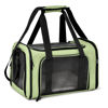 Picture of Henkelion Pet Carrier for Small Medium Cats Dogs Puppies up to 15 Lbs, Airline Approved Small Dog Carrier Soft Sided, Collapsible Travel Puppy Carrier - Green