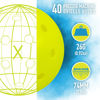 Picture of Franklin Sports Outdoor - X-40 Pickleball Balls - USA (USAPA) Approved - 12 Pack Outside - Optic Yellow - US Open Ball