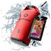 Picture of Earth Pak Waterproof Dry Bag - Roll Top Waterproof Backpack Sack Keeps Gear Dry for Kayak with Waterproof Phone Case