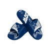 Picture of FOCO Dallas Cowboys NFL Mens Colorblock Big Logo Gel Slides - XL