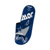 Picture of FOCO Dallas Cowboys NFL Mens Colorblock Big Logo Gel Slides - XL