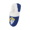 Picture of FOCO Los Angeles Rams NFL NFL Womens Team Color Moccasin Slipper - XL