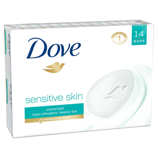 Picture of Dove Beauty Bar, Sensitive Skin 4 oz, 14 Bar