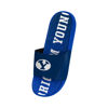 Picture of FOCO BYU Cougars NCAA Mens Gradient Wordmark Gel Slide - XL