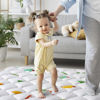 Picture of Premium Foam Baby Play Mat 36" X 36", Thick One-Piece Crawling Mat, Odorless Baby Mat Floor Mat, Non-Slip Cushioned Baby Playmat for Infants,Babies,Toddlers. Machine Washable for Easy Care.