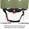 Picture of Kids Bike Helmet, Adjustable and Multi-Sport, from Toddler to Youth, 3 Sizes (Olive)