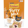 Picture of Purina Friskies Made in USA Facilities Cat Treats, Party Mix Chicken Lovers Crunch - (6) 6 oz. Pouches