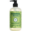 Picture of MRS. MEYER'S CLEAN DAY Hand Soap 4 Scent Variety - Holiday and Winter Collection - Snowdrop, Orange Clove, Peppermint, Iowa Pine. 12.5 OZ EACH, 1 CT