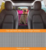 Picture of GXT Dog Back Seat Cover for Car SUV and Truck with Mesh Windows, Scratch Resistant and Water Resistant Material, Upgraded Version, Pink (with Dog Leash)