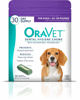 Picture of ORAVET Dental Chews for Dogs, Oral Care and Hygiene Chews (Medium Dogs, 25-50 lbs.) Purple Pouch, 30 Count