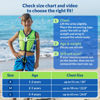 Picture of Limmys Premium Neoprene Swim Vest for Children - Ideal Buoyancy Swimming Aid for Boys, Girls and Toddlers - Modern Design Swim Jacket - Drawstring Bag Included … (Lime Green, Large)