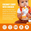 Picture of Serenity Kids 6+ Months World Explorers Baby Food Pouches Puree Made With Ethically Sourced Meats & Organic Veggies | 3.5 Ounce BPA-Free Pouch | Chicken Coconut Curry | 12 Count