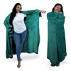 Picture of Wearable Blanket Cape with Sleeves - Cozy Wearable Blankets for Women and Men - Mothers Day Gifts for Wife, Gifts for Her, Gifts for Girlfriend, Birthday Gifts for Women Who Have Everything Sage Green