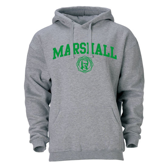 Picture of Barnesmith Marshall University Thundering Herds Hooded Sweatshirt, Heritage, Charcoal Grey, XX-Large