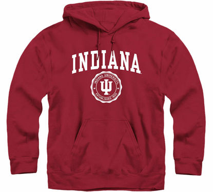 Picture of Barnesmith Indiana University Hoosiers Hooded Sweatshirt, Heritage, Cardinal, Large