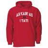 Picture of Barnesmith Arkansas State University ASU, A-State Red Wolves Hooded Sweatshirt, Heritage, Red, X-Large