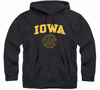 Picture of Barnesmith University of Iowa Hawkeyes Hooded Sweatshirt, Heritage, Black, XX-Large