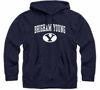 Picture of Barnesmith Brigham Young University Cougars Hooded Sweatshirt, Heritage, Navy, Small