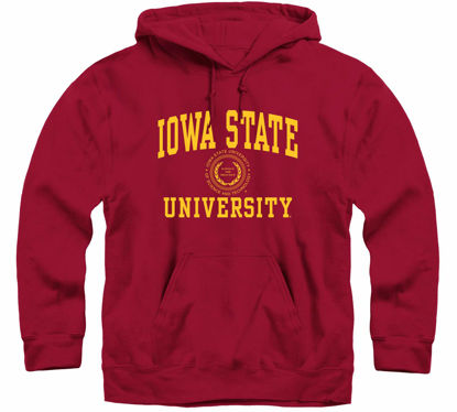 Picture of Barnesmith Iowa State University Cyclones Hooded Sweatshirt, Heritage, Cardinal, XX-Large