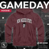 Picture of Campus Colors Adult Arch & Logo Soft Style Gameday Hooded Sweatshirt (New Mexico State Aggies - Red, Small)