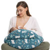 Picture of Momcozy Plus Size Nursing Pillows for Breastfeeding, Portable Nursing Pillow| Breastfeeding, Bottle Feeding, for Mom and Baby, More Support| Security Fence and Removable Cotton Cover