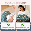 Picture of Momcozy Plus Size Nursing Pillows for Breastfeeding, Portable Nursing Pillow| Breastfeeding, Bottle Feeding, for Mom and Baby, More Support| Security Fence and Removable Cotton Cover