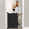 Picture of Momcozy Baby Gate, Retractable Baby Gate or Dog Gate 【Easy to USE】 for 33" Tall, Extends up to 55" Wide, Baby Gate for Stairs, Doorways, Hallways, Indoor, Outdoor