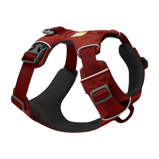 Picture of Ruffwear, Front Range Dog Harness, Reflective and Padded Harness for Training and Everyday, Red Clay, Medium