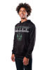 Picture of Ultra Game mens Poly Midtown NBA Men s Fleece Hoodie Pullover Sweatshirt, Black, X-Large US