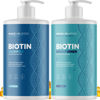 Picture of Volumizing Shampoo and Conditioner Set for Thinning, Dry, Damaged Hair - With Nourishing Biotin and Rosemary Oil