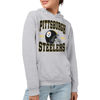 Picture of Junk Food Clothing x NFL - Pittsburgh Steelers - Team Helmet - Unisex Adult Pullover Fleece Hoodie for Men and Women - Size Large