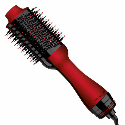 Picture of REVLON One-Step Volumizer Original 1.0 Hair Dryer and Hot Air Brush, Red