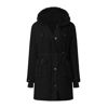 Picture of KASAAS Women's Winter Coats Plus Size Fleece Lined Long Jackets Fur Hooded Snow Parka Thicken Warm Outerwear with Pockets