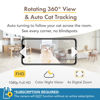 Picture of Furbo 360° Cat Camera + Cat Nanny w/Smart Alerts (Requires Phone App Subscription): Home Emergency & Activity Alerts | 360° Rotating Cat Tracking, Treat Toss, Color Night Vision, 2-Way Audio