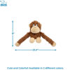 Picture of Best Pet Supplies O-Hug-Atan Interactive Squeaky Plush Toy for Small and Medium Breed Puppies or Dogs - O-Hug-Atan (Brown)